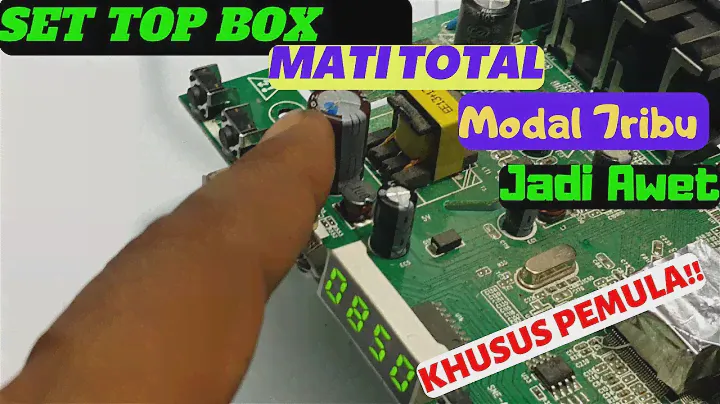 Set Top Box DVB T2 Mati Total || KHUSUS PEMULA