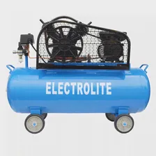 🛍 Компрессор масляный с ременной передачей ELECTROLITE 47080 (470лмин 22кВт 3л.с. 10атм рес. 80л ф поршня 65мм*2)